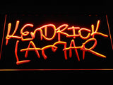 FREE Kendrick Lamar LED Sign - Orange - TheLedHeroes