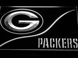 Green Bay Packers (3) LED Neon Sign USB - White - TheLedHeroes