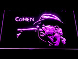 FREE Leonard Cohen LED Sign - Purple - TheLedHeroes