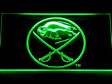 Buffalo Sabres (4) LED Neon Sign Electrical - Green - TheLedHeroes