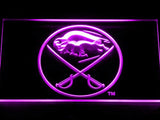 Buffalo Sabres (4) LED Neon Sign Electrical - Purple - TheLedHeroes