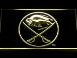Buffalo Sabres (4) LED Neon Sign Electrical - Yellow - TheLedHeroes