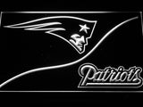 New England Patriots (3) LED Sign - White - TheLedHeroes