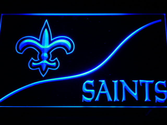 New Orleans Saints (4) LED Sign - Blue - TheLedHeroes