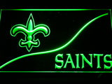 FREE New Orleans Saints (4) LED Sign - Green - TheLedHeroes