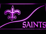 FREE New Orleans Saints (4) LED Sign - Purple - TheLedHeroes