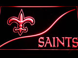 FREE New Orleans Saints (4) LED Sign - Red - TheLedHeroes