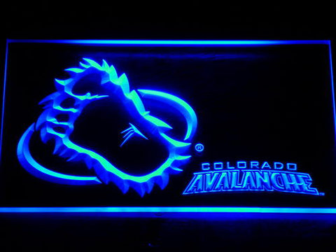 FREE Colorado Avalanche (2) LED Sign - Blue - TheLedHeroes