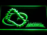 FREE Colorado Avalanche (2) LED Sign - Green - TheLedHeroes