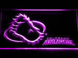 FREE Colorado Avalanche (2) LED Sign - Purple - TheLedHeroes