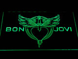 FREE Bon Jovi (2) LED Sign - Green - TheLedHeroes