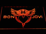 FREE Bon Jovi (2) LED Sign - Orange - TheLedHeroes