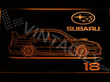 Subaru 18 LED Sign - Orange - TheLedHeroes