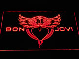 FREE Bon Jovi (2) LED Sign - Red - TheLedHeroes