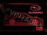 Subaru 18 LED Sign - Red - TheLedHeroes