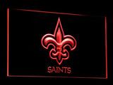 New Orleans Saints LED Sign - Red - TheLedHeroes