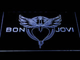 FREE Bon Jovi (2) LED Sign - White - TheLedHeroes