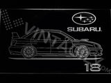 Subaru 18 LED Sign - White - TheLedHeroes