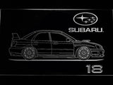 Subaru 18 LED Neon Sign Electrical - White - TheLedHeroes