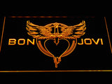 Bon Jovi (2) LED Neon Sign Electrical - Yellow - TheLedHeroes