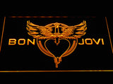 FREE Bon Jovi (2) LED Sign - Yellow - TheLedHeroes