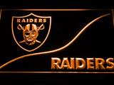 FREE Oakland Raiders (3) LED Sign - Orange - TheLedHeroes