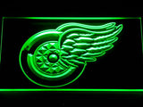 FREE Detroit Red Wings (2) LED Sign - Green - TheLedHeroes