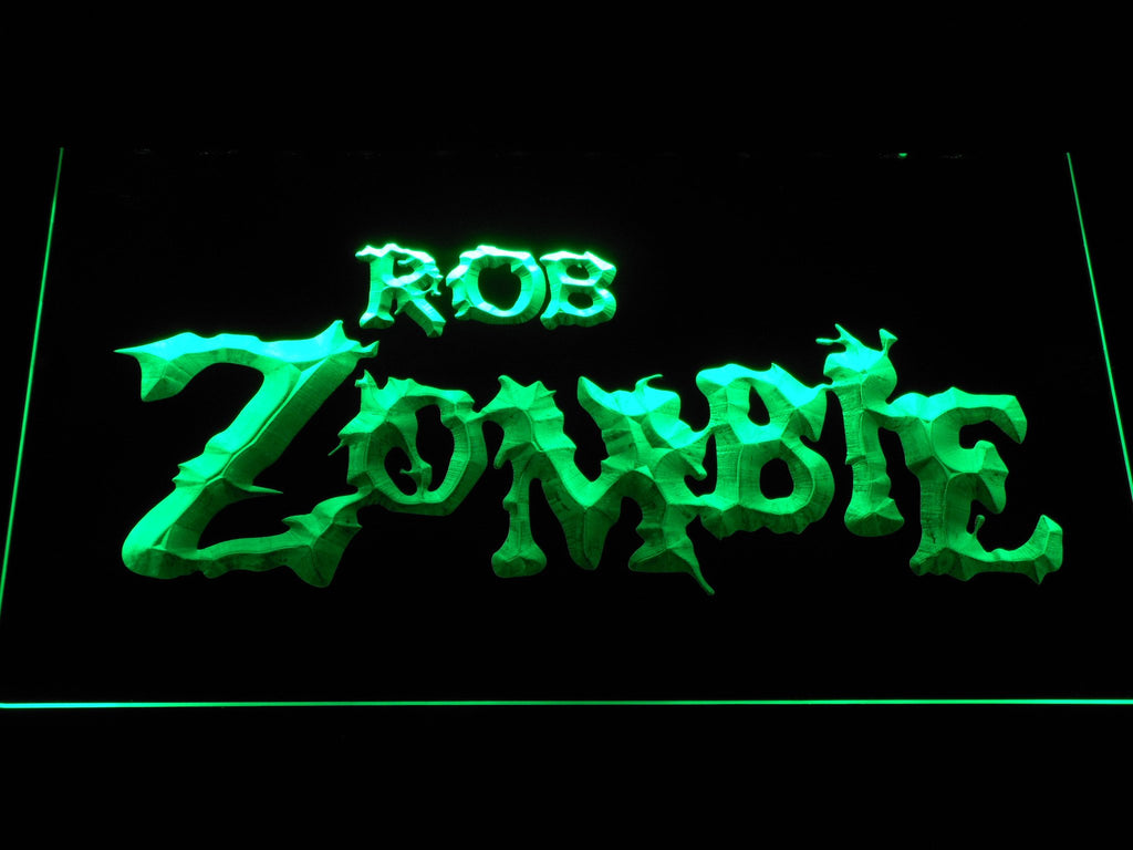 Rob Zombie LED Neon Sign Electrical - Green - TheLedHeroes
