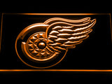 FREE Detroit Red Wings (2) LED Sign - Orange - TheLedHeroes
