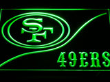San Francisco 49ers (3) LED Neon Sign USB - Green - TheLedHeroes