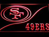 San Francisco 49ers (3) LED Neon Sign USB - Red - TheLedHeroes