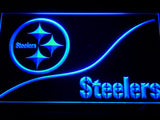 Pittsburgh Steelers (5) LED Neon Sign Electrical - Blue - TheLedHeroes