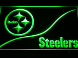 Pittsburgh Steelers (5) LED Neon Sign Electrical - Green - TheLedHeroes