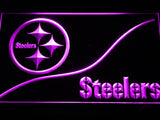 Pittsburgh Steelers (5) LED Neon Sign Electrical - Purple - TheLedHeroes