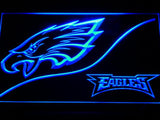 Philadelphia Eagles (4) LED Neon Sign Electrical - Blue - TheLedHeroes