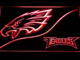 Philadelphia Eagles (4) LED Neon Sign Electrical - Red - TheLedHeroes