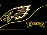 FREE Philadelphia Eagles (4) LED Sign - Yellow - TheLedHeroes