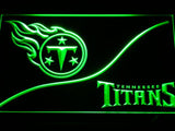 Tennessee Titans (3) LED Neon Sign Electrical - Green - TheLedHeroes
