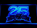 New Jersey Devils 25th Anniversary LED Neon Sign Electrical - Blue - TheLedHeroes