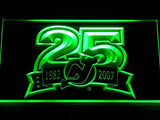 New Jersey Devils 25th Anniversary LED Neon Sign Electrical - Green - TheLedHeroes