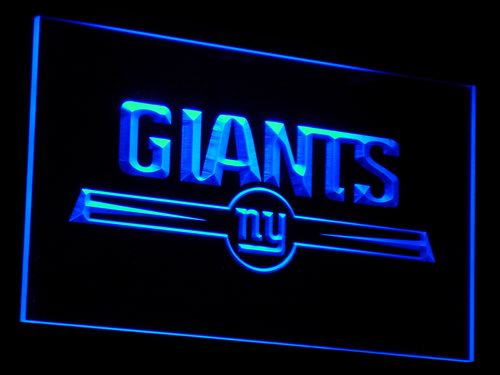 New York Giants LED Sign - Blue - TheLedHeroes