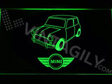 Mini Cooper Classic LED Sign - Green - TheLedHeroes