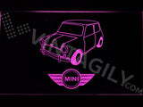 FREE Mini Cooper Classic LED Sign - Purple - TheLedHeroes