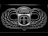 82nd Airborne Wings Army LED Neon Sign Electrical - White - TheLedHeroes