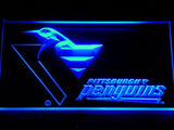 Pittsburgh Penguins (2) LED Neon Sign Electrical - Blue - TheLedHeroes