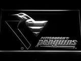 Pittsburgh Penguins (2) LED Neon Sign Electrical - White - TheLedHeroes