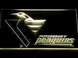 Pittsburgh Penguins (2) LED Neon Sign Electrical - Yellow - TheLedHeroes