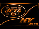 FREE New York Jets (3) LED Sign - Orange - TheLedHeroes