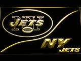 FREE New York Jets (3) LED Sign - Yellow - TheLedHeroes