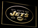 New York Jets LED Sign - Yellow - TheLedHeroes